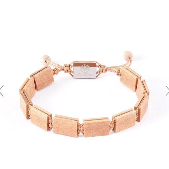 Woodstone Other - NWT Woodstone Men’s Oasis Maple Bracelet with Silver Accents